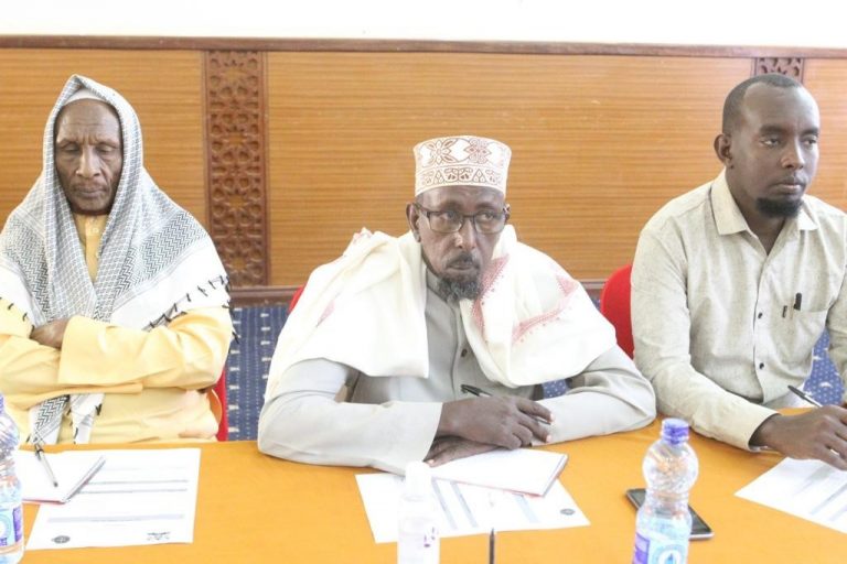 NCAJ trains Mandera CUC members on enhancement of administration of justice in the county