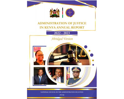 Administration of Justice in Kenya Annual Report 2022 – 2023 – Abridged Version